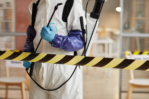 Professional Unattended Death Cleanup technician working in Cortland, NY